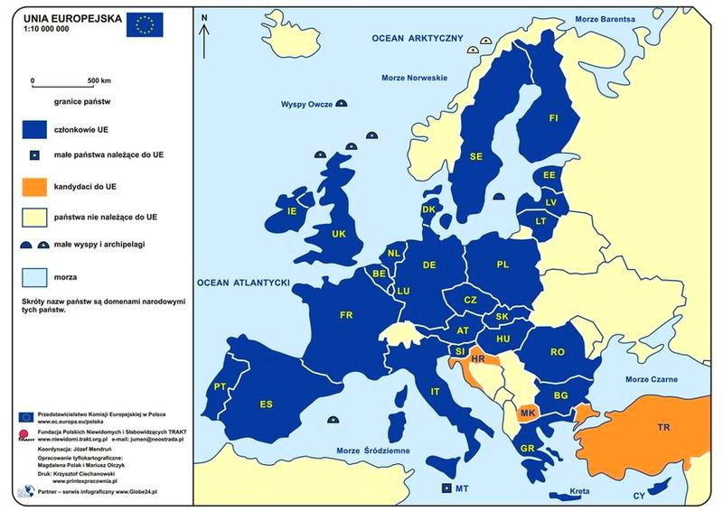 Ile państw należy do Unii Europejskiej w 2026 roku? Aktualna liczba i lista
