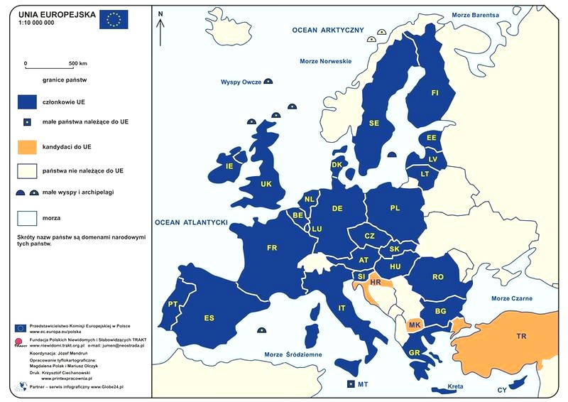 Ile państw tworzy Unię Europejską? Aktualna liczba i lista krajów