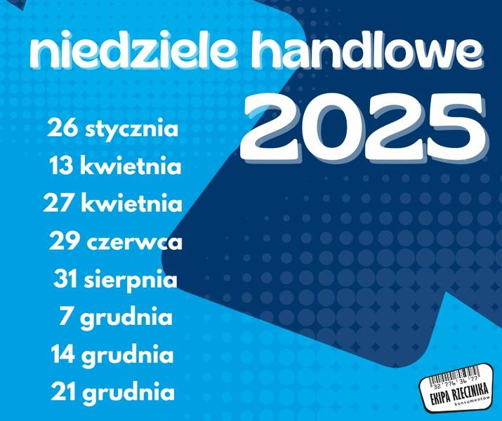 Niedziele handlowe: czy będą dwie w miesiącu? Zasady i terminy