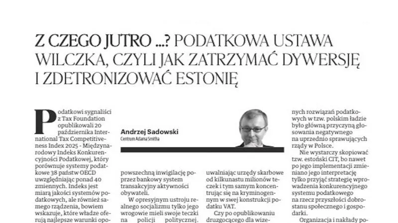 Ustawa Wilczka i wolność gospodarcza: czego chce Konfederacja?