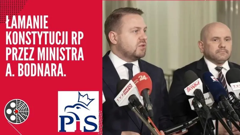 Łamaniem konstytucji