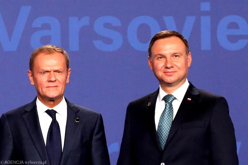 Tusk i Duda