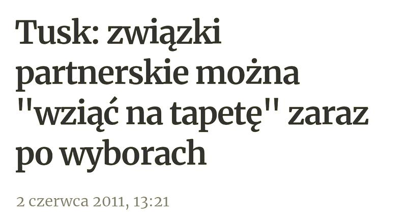Związki partnerskie